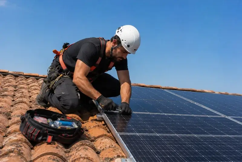 Maintenance et monitoring de panneaux solaires à Mazamet