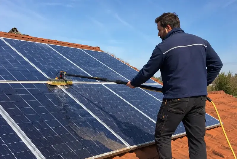 Nettoyage et entretien de panneaux solaires à Mazamet
